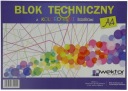 Technická podložka A4 farebné listy papiera Vector