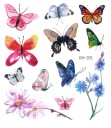 Odnímateľné tetovanie pre deti BUTTERFLIES RH015