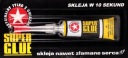 RÝCHLOSCHNÚCE SUPER GLUE 2g tekuté UNIVERZÁLNE vodeodolné lepidlo