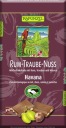 MLIEČNA ČOKOLÁDA S HROZENKAMI, RUMOM A LÍSKOVÝMI ORIEŠKAMI FAIR TRADE BIO