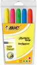FLUORESCENTNÝ Zvýrazňovač TXTU BIC Zvýrazňovač 5 ks MIX FARBA