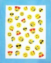 Bavlnená kuchynská utierka 50x64 Grécke modré emotikony