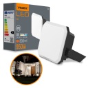 LAMPA FLOODLIGHT HALOGÉN vonkajší LED reflektor IP65 IK07 950lm 10W