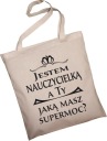 EKO BAVLNENÁ TAŠKA DARČEK DEŇ UČITEĽOV 752