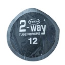 Tech 60mm trubicová záplata T-12BK - 1 ks