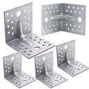TESÁRSKA OCELOVÁ UHĽOVÁ STAVEBNÁ ŠKÁRA NA DREVO 80x80x80 mm 5 ks
