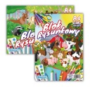 Podložka na kreslenie A4 schéma 20 listov 80g biela