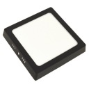 PODSVRCHOVÁ LAMPA Gerry Panel 12W LED 230V 4000K čierna 16cm x 16cm Štvorc.