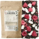 Čierny čaj ako DARČEK Narodeninám Rafaello Malina 50g