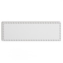biely základný košík dno 19x58cm HDF obdĺžnik