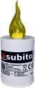 LED vložka do sviečok Subito 10,07 cm