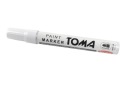 Metal Tire Marker Biely značkovač TOMA s plsteným hrotom