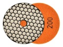 Leštiaci kotúč na suché brúsenie kameniny 100mm GR200 G78932 GEKO
