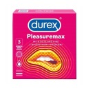 Kondómy Durex Pleasuremax 3 ks.