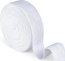 PLOCHÁ GUMA Úplet 40mm - 5m Biela 4cm