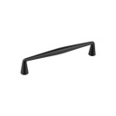 Nábytková úchytka LINEA Rejs 160mm MATNÁ ČIERNA