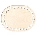 Mojžiš základný košík dno 12x16cm oválna preglejka