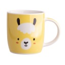 Porcelánový hrnček pre deti, veselá alpaka Altom Design, 300 ml