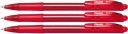 PENTEL BK417 WOW RED AUTOMATICKÉ GULIČKOVÉ PERO x3