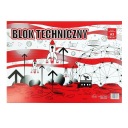 ŠKOLSKÝ TECHNICKÝ BLOK A3 BIELY 190g 10 hárkov