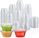 NÁDOBY + viečka NA OMÁČKU DIP DRESSING OMÁČKA 80ml TESNÉ viečko
