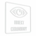 Chránený objekt - nálepka, monitorovanie 10x10