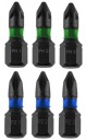 Hrot BIT PH1 PH2 PH3 PZ1 PZ2 PZ3 25mm