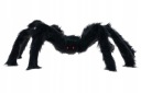 ČIERNA DEKORÁCIA VEĽKÝ VLASOVÝ PAVÚK 50 CM HALLOWEEN