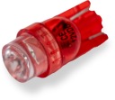T10 W3W ČERVENÁ LED ŽIAROVKA 12V W5W