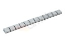Závažia nalepené na kolesách, neutrálne, 12x5, 60 g