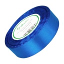 Modrá SATÉNOVÁ STUHA 25mm - 32mb