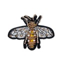 PATCH Bee Insect so zirkónmi, vyšívané