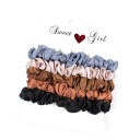 SCRUNCHIES SET gumičiek do vlasov, 6 ks