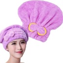 UTERÁKOVÝ ČIAPKA NA SUŠENIE VLASOV NA HLAVU ABSORBENTNÝ MIKROFIBER TURBAŇ