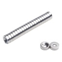 Magnet Breast MP 10x(7x3,5)x5 N38 na skrutku 10ks