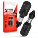 NÁRAZOVÉ HROTY NÁRAZOVÝ BIT SILNÝ SKRUTKOVACÍ BIT PH1 25 MM