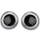 GLITTER SILVER MASCOT EYES 40mm MEDVEĎ