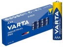 x10 VARTA AAA R3 LR3 ALKALICKÉ BATÉRIE INDUSTRIAL Pro KARTÓNOVÉ TYČKY