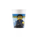 LEGO CITY PAPIEROVÝ POHÁR 200 ML 8 KS.