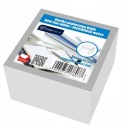 Papierová kocka podložka BIELA ​​Nelepená 85x85x35mm Interprint