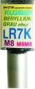 VW LR7K M8M8 BERYLLIUM GRAU FARBA ŠKRABANÁ DOTYK