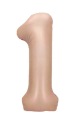 Balón z karamelovej fólie číslo 1 ONE héliový 100cm