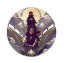 Špendlík Naruto Akatsuki Sasori a Deidara 58 mm