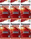 Mikro alkalická batéria Panasonic LRV08 1 ks x6