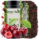 Pu-erh čaj z červenej čerešne 50g s nevädza