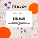TEALOV červený čaj ROOIBOS KHALAHARI 100G