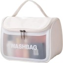 CESTOVNÁ KOZMETICKÁ TAŠKA TRANSPARENTNÁ WASHBAG