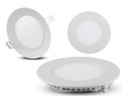 Držiak lampy SLIM LED 3W zapustená lampa studená farba 6500K