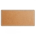šedý základný košík dno 22x46cm HDF obdĺžnik