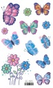 Umývateľné tetovanie pre deti GLITTER BUTTERFLIES EG005